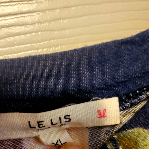 Le Lis floral tunic size XL - Picture 4 of 5